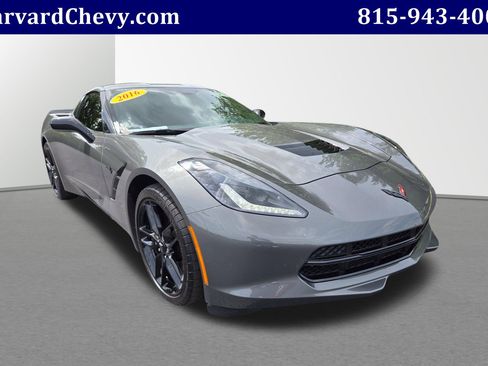 Used 2016 Chevrolet Corvette Stingray Coupe w/ Battery Protection Package RWD image 1