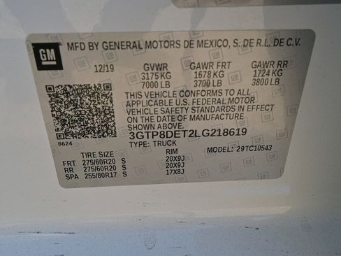 Used 2020 GMC Sierra 1500 SLT w/ SLT Premium Plus Package image 17