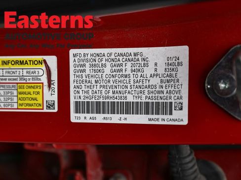 Used 2024 Honda Civic Sport image 32