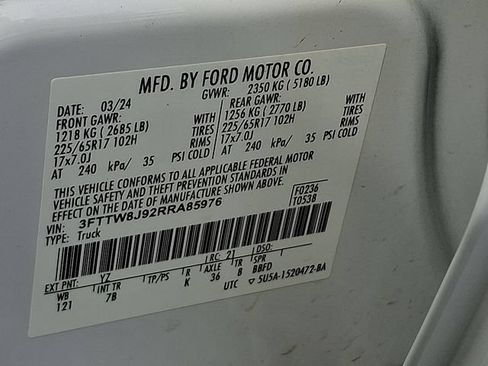 Used 2024 Ford Maverick XLT w/ Equipment Group 300A Standard AWD/4WD image 27