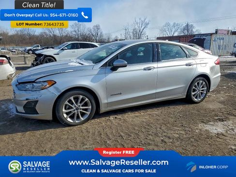 Used 2019 Ford Fusion SE image 1