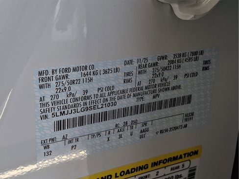 New 2025 Lincoln Navigator L Reserve w/ Jet Appearance Package AWD/4WD image 16