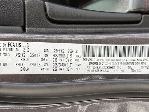 Used 2019 Jeep Grand Cherokee Trailhawk w/ Trailhawk Luxury Group AWD/4WD image 44