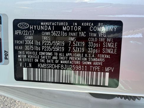 Used 2018 Hyundai Santa Fe Limited AWD/4WD image 21