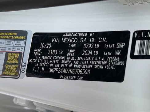 Used 2024 Kia Forte LXS FWD image 30