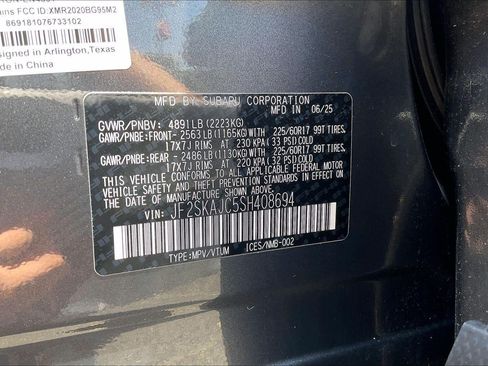 Used 2025 Subaru Forester Wilderness AWD/4WD image 33