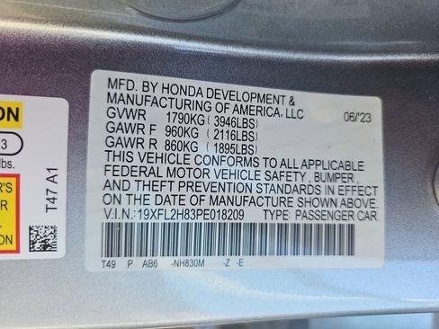 Used 2023 Honda Civic Sport image 31