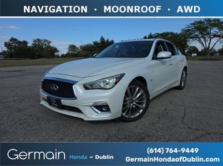 Used 2019 INFINITI Q50 Luxe w/ Essential Package (3.0T Luxe) image 1