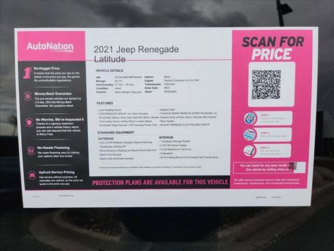 Used 2021 Jeep Renegade Latitude w/ Convenience Group image 25