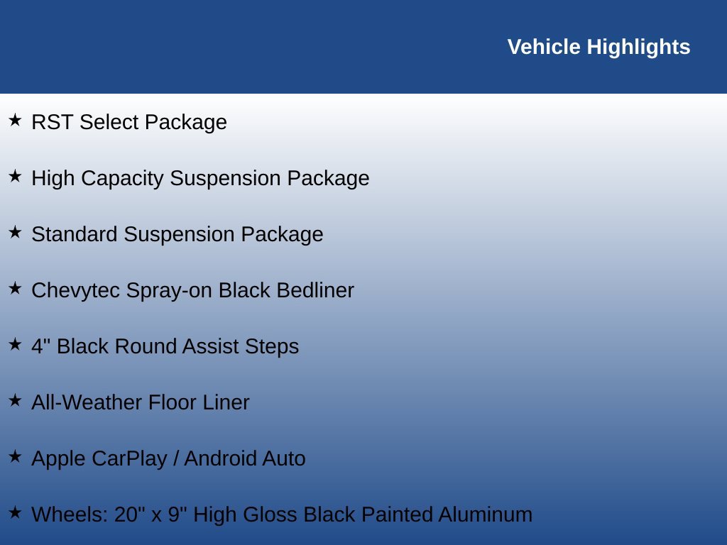 New 2026 Chevrolet Silverado 1500 RST w/ RST Select Package AWD/4WD image 3