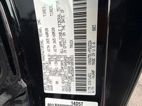 Used 2023 Toyota Tundra Platinum AWD/4WD image 55