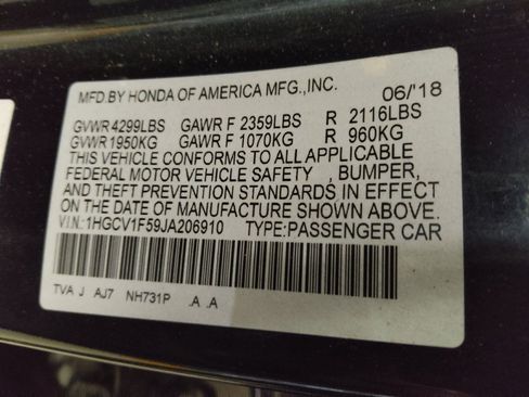 Used 2018 Honda Accord EX-L image 33