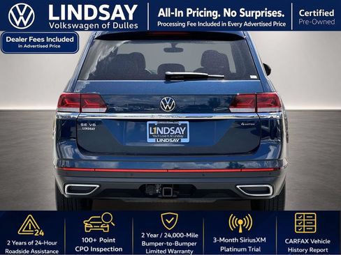 Used 2023 Volkswagen Atlas SE AWD/4WD image 6