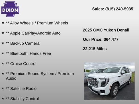 Used 2025 GMC Yukon Denali AWD/4WD image 4