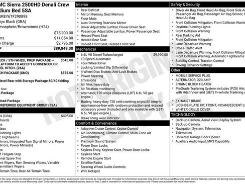 New 2026 GMC Sierra 2500 Denali AWD/4WD image 17