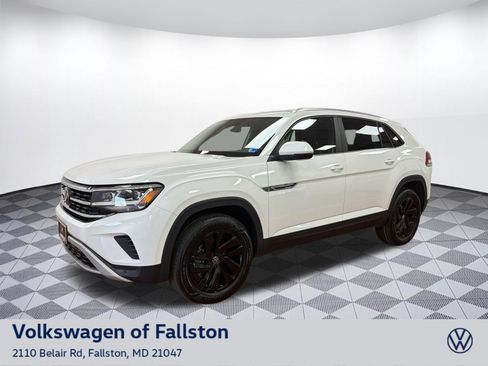 Used 2023 Volkswagen Atlas Cross Sport SE w/ Black Wheel Package AWD/4WD image 1