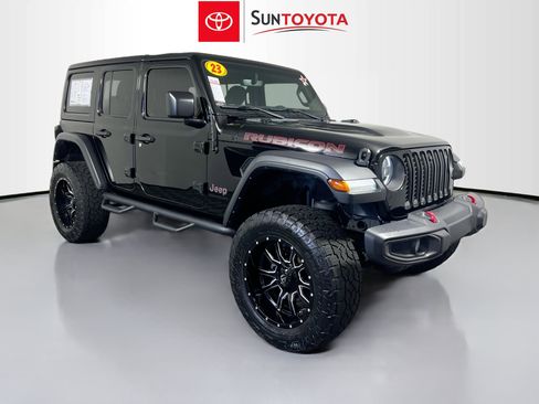 Used 2023 Jeep Wrangler Unlimited Rubicon w/ LED Lighting Group AWD/4WD image 1