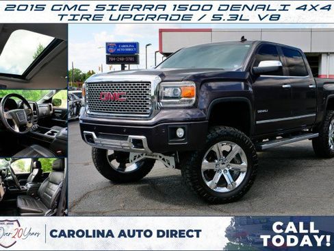 Used 2015 GMC Sierra 1500 Denali w/ Driver Alert Package image 1