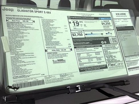 New 2025 Jeep Gladiator Sport image 14