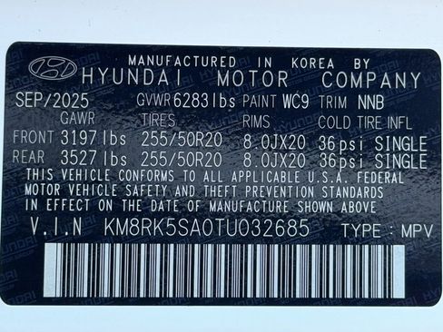 New 2026 Hyundai Palisade Limited image 30