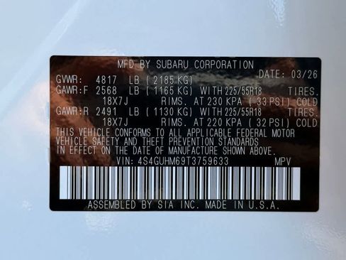 New 2026 Subaru Crosstrek 2.5i Limited AWD/4WD image 22
