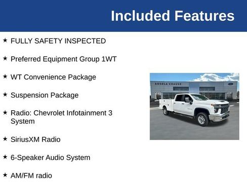 Used 2023 Chevrolet Silverado 2500 W/T w/ WT Convenience Package AWD/4WD image 5