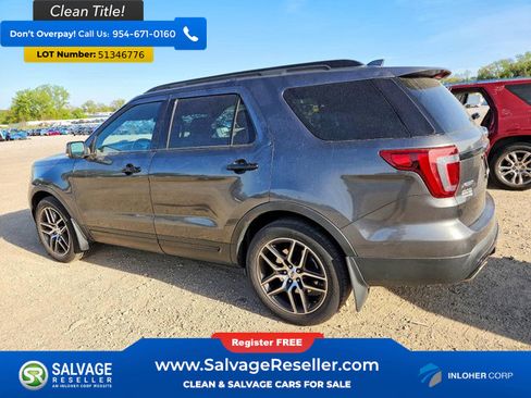 Used 2017 Ford Explorer Sport w/ Equipment Group 401A AWD/4WD image 3