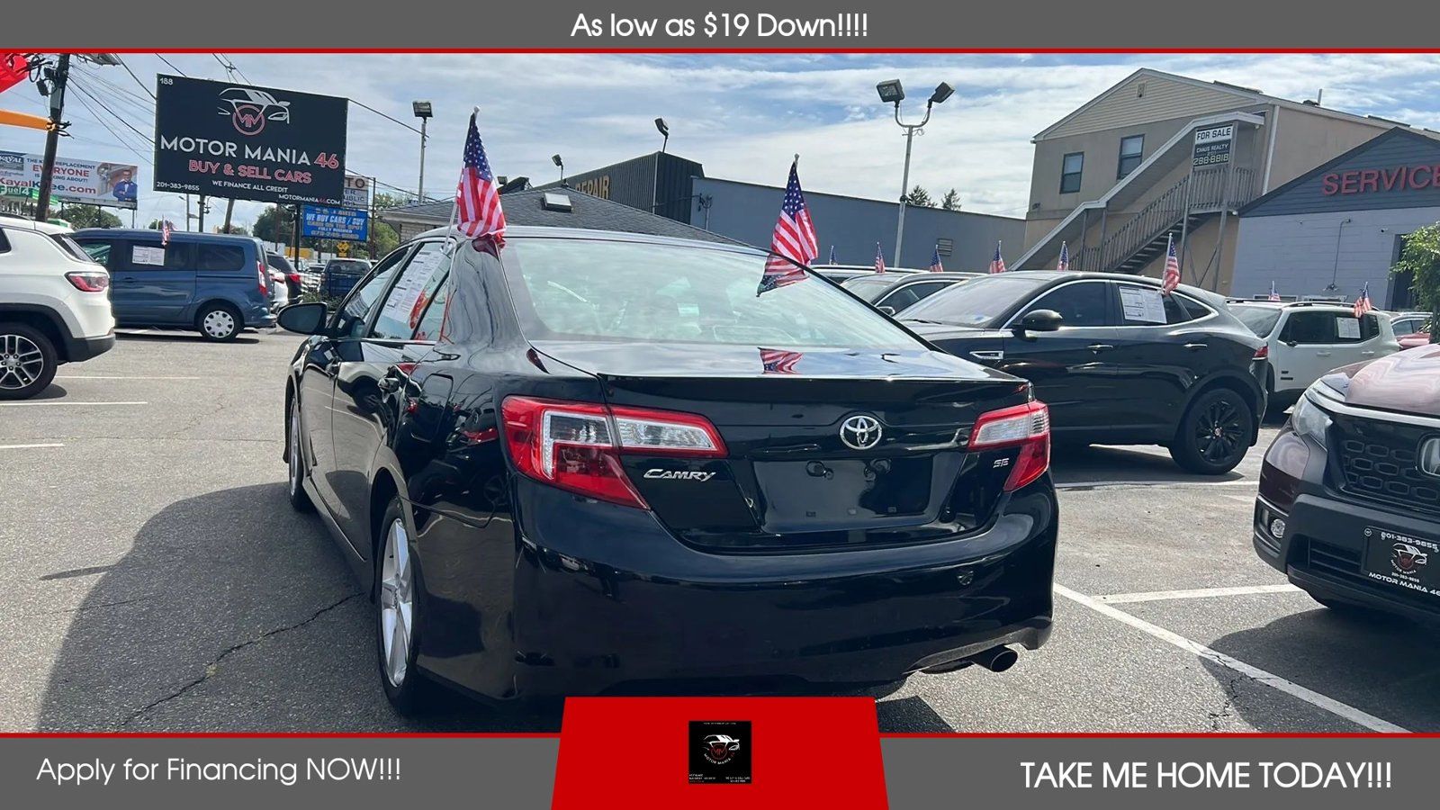 Used 2012 Toyota Camry SE FWD image 3