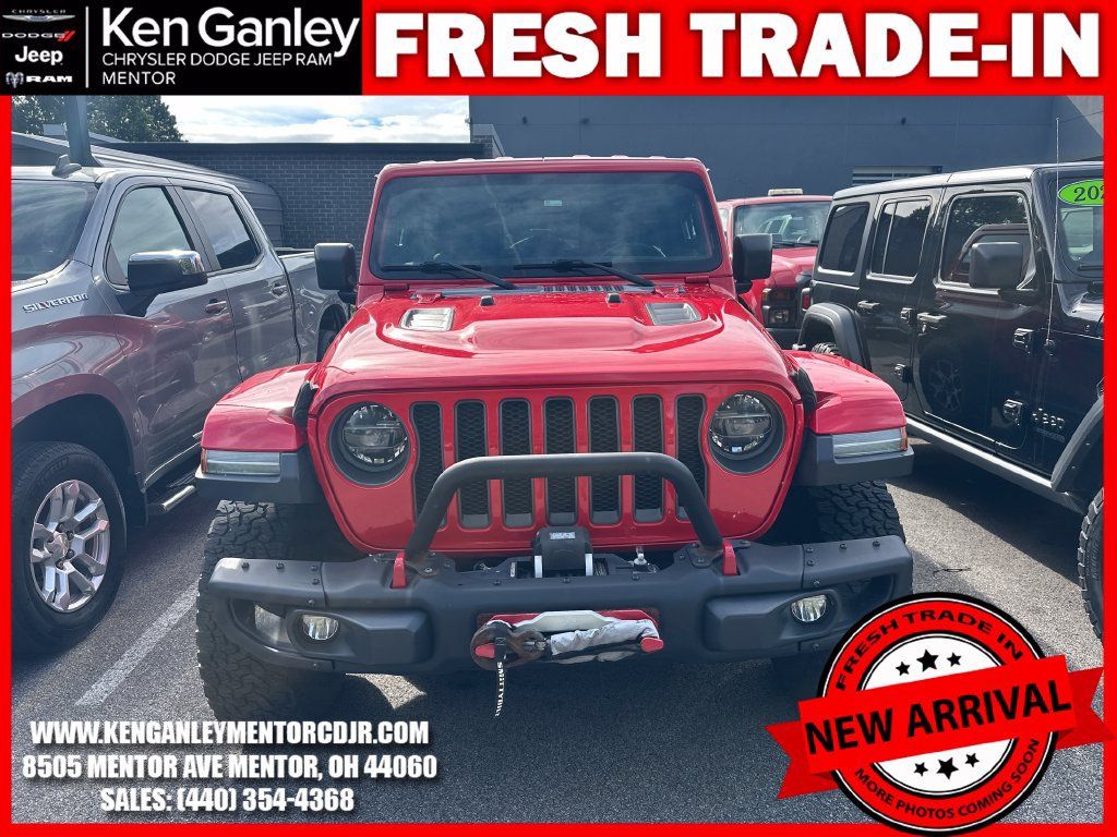 Used 2020 Jeep Wrangler Unlimited Rubicon AWD/4WD image 2