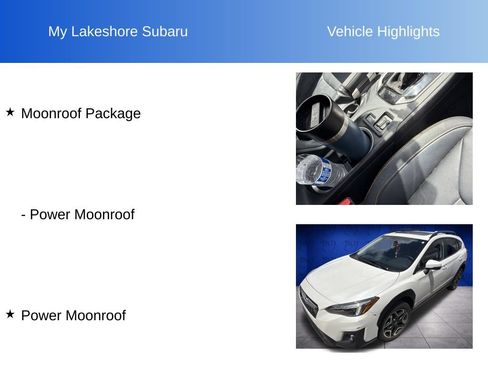 Used 2019 Subaru Crosstrek 2.0i Limited w/ Moonroof Package AWD/4WD image 11