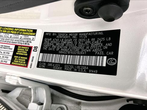 Used 2025 Lexus ES 350 w/ Premium Package image 35