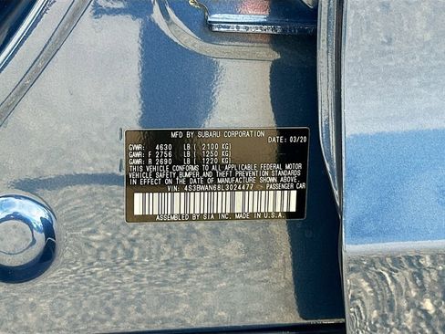 Used 2020 Subaru Legacy Limited image 33