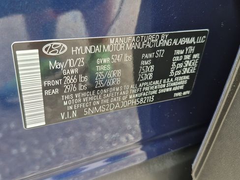 Certified 2023 Hyundai Santa Fe SEL AWD/4WD image 33