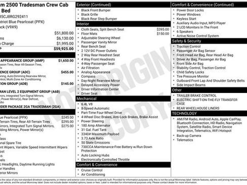 Used 2024 RAM 2500 Tradesman w/ Chrome Appearance Group AWD/4WD image 4