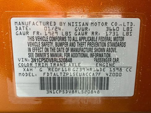 Certified 2024 Nissan Kicks SR w/ SR Premium Package FWD image 29
