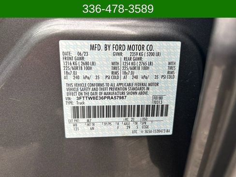 Used 2023 Ford Maverick Lariat w/ Lariat Luxury Package image 28