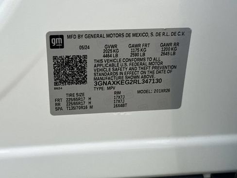 Certified 2024 Chevrolet Equinox LT FWD image 35