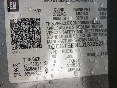 Used 2018 Chevrolet Colorado ZR2 image 42