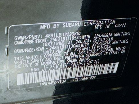 Used 2022 Subaru Forester Limited w/ Popular Package #2 image 42