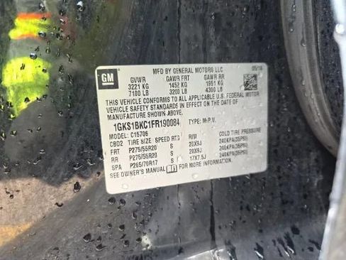 Used 2015 GMC Yukon SLT w/ Open Road Package image 19