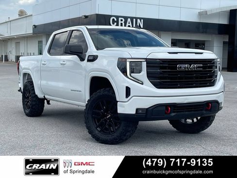 Used 2022 GMC Sierra 1500 Elevation w/ LPO, Elevation Black Package AWD/4WD image 1