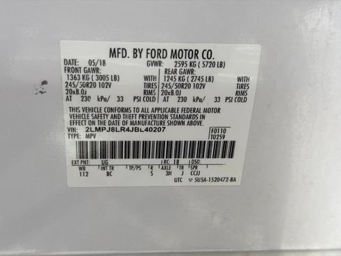 Used 2018 Lincoln MKX Reserve w/ Lincoln MKX Climate Package AWD/4WD image 29