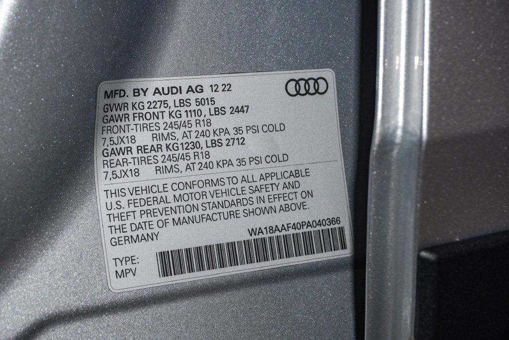 Used 2023 Audi A4 2.0T allroad Premium Plus AWD/4WD image 30