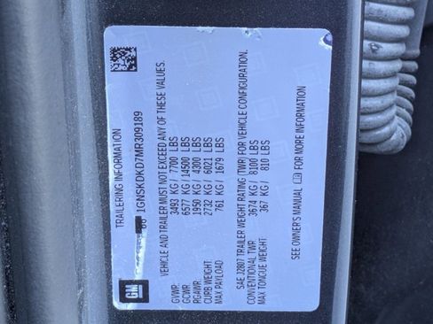 Used 2021 Chevrolet Suburban Z71 w/ Z71 Off-Road Package image 15