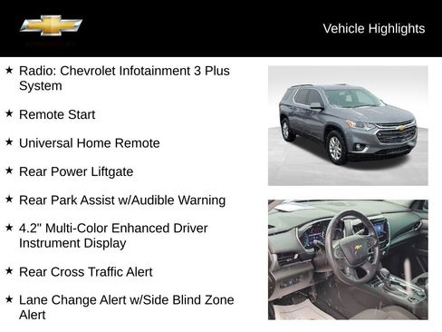 Certified 2021 Chevrolet Traverse LT image 19