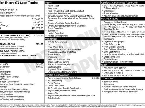 New 2026 Buick Encore GX Sport Touring w/ Advanced Technology Package FWD image 9