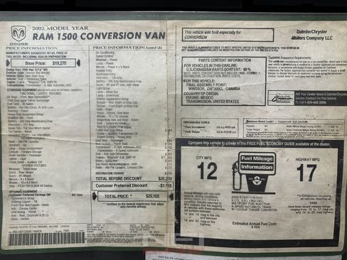 Used 2002 Dodge B1500 image 50
