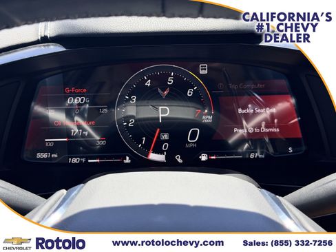 Used 2023 Chevrolet Corvette Stingray Preferred Conv w/ Z51 Performance Package RWD image 23