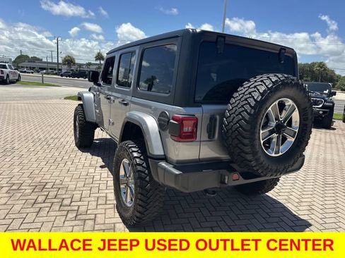 Used 2020 Jeep Wrangler Unlimited Sahara w/ LED Lighting Group AWD/4WD image 9