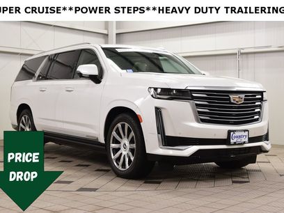 Used 2023 Cadillac Escalade ESV Premium Luxury Platinum w/ Heavy-Duty Trailer Package